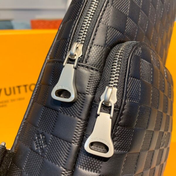 Louis Vuitton Avenue Sling Bag 32cm Damier Infini Canvas Spring/Summer Collection N41720, Black - Image 5