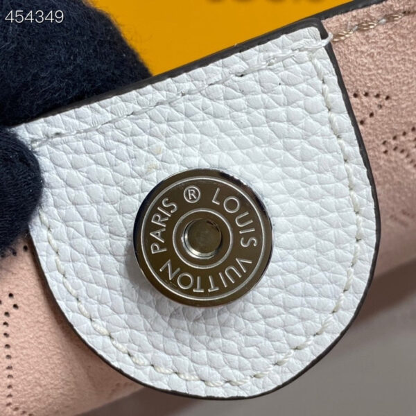 Louis Vuitton Hina PM Bag 22cm Mahina Calfskin Leather Spring/Summer Collection M57858 Gradient Pink - Image 10