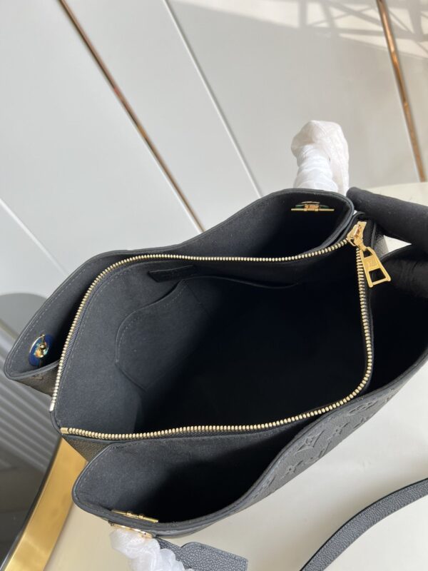 Louis Vuitton Black Monogram Canvas Surene MM Bag 36cm Black - Image 5