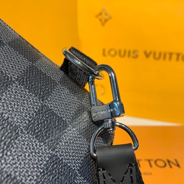 Louis Vuitton Avenue Sling Bag 32cm Damier Graphite Canvas Spring/Summer Collection M41719, Black - Image 5