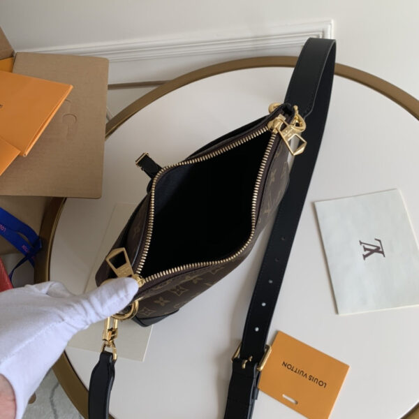 Louis Vuitton Odeon PM Monogram Canvas 28cm Black - Image 5
