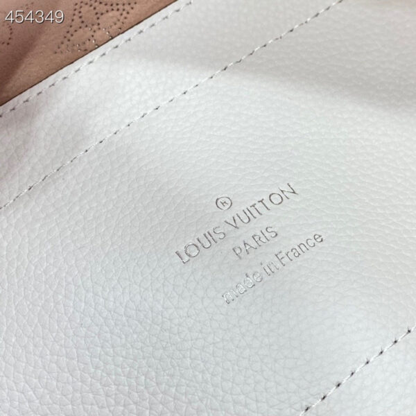 Louis Vuitton Hina PM Bag 22cm Mahina Calfskin Leather Spring/Summer Collection M57858 Gradient Pink - Image 13