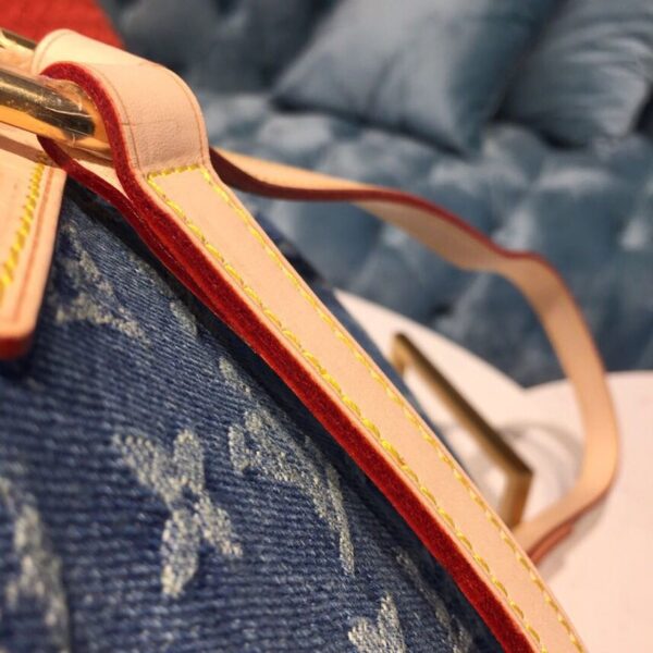 Louis Vuitton Backpack 30cm Monogram Denim Canvas Spring/Summer Collection M44460, Blue - Image 5