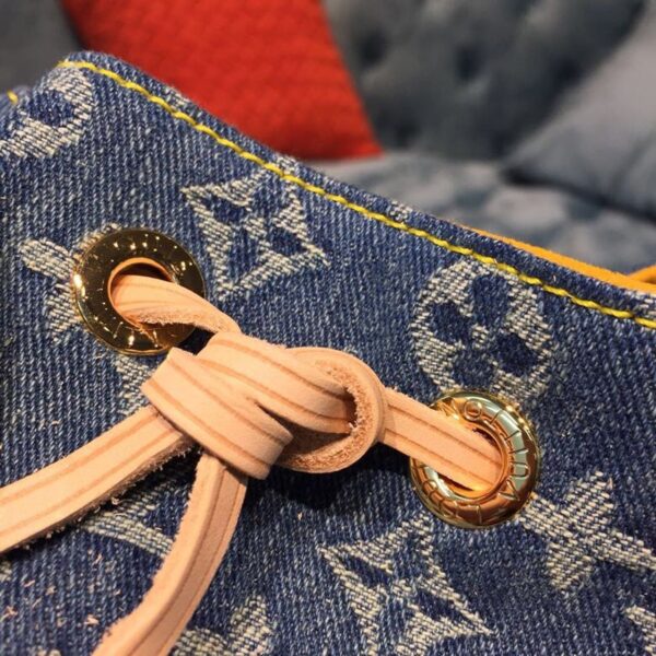 Louis Vuitton Backpack 30cm Monogram Denim Canvas Spring/Summer Collection M44460, Blue - Image 9