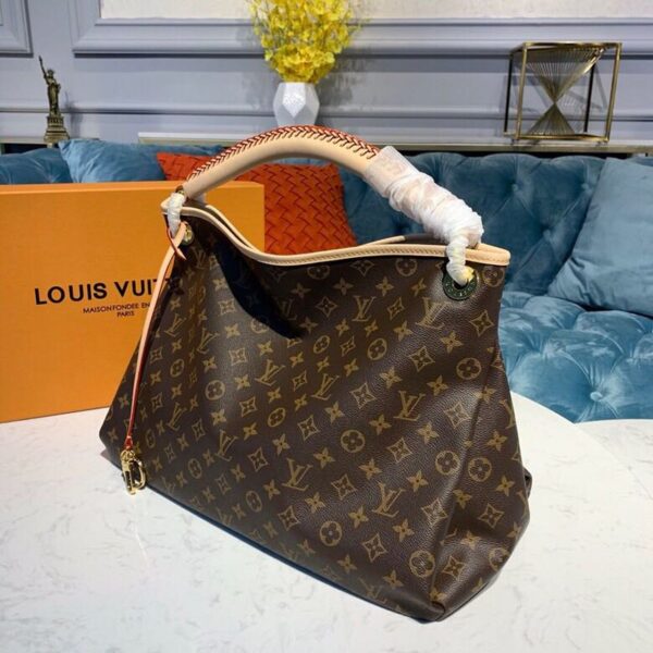 Louis Vuitton Artsy MM Bag 42cm Monogram Canvas Spring/Summer Collection M40249 Brown - Image 3