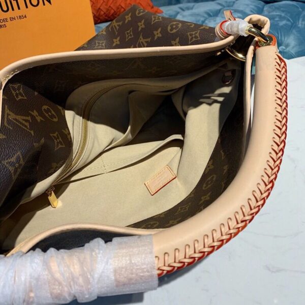 Louis Vuitton Artsy MM Bag 42cm Monogram Canvas Spring/Summer Collection M40249 Brown - Image 8
