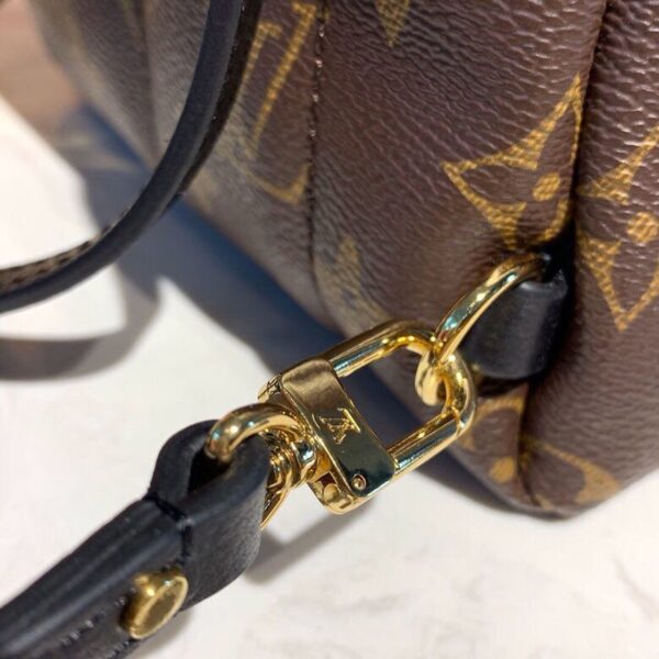 Louis Vuitton Palm Springs Mini Backpack Bag 22cm Monogram Canvas Spring/Summer Collection M41562, Brown - Image 4