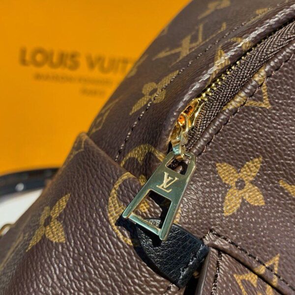 Louis Vuitton Palm Springs Mini Backpack Bag 22cm Monogram Canvas Spring/Summer Collection M41562, Brown - Image 7