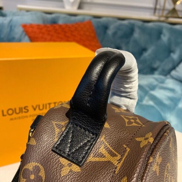 Louis Vuitton Palm Springs Mini Backpack Bag 22cm Monogram Canvas Spring/Summer Collection M41562, Brown - Image 5