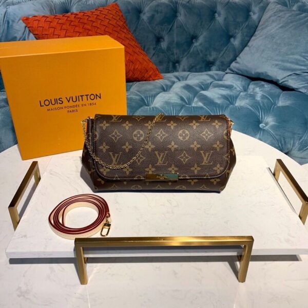 Louis Vuitton Favorite MM Bag 24cm Monogram Canvas Spring/Summer Collection M40718 Brown - Image 2
