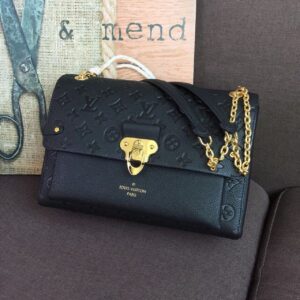 Louis Vuitton Vavin MM Bag 25cm Monogram Empreinte Canvas Spring/Summer Collection M44150 Noir
