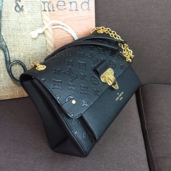 Louis Vuitton Vavin MM Bag 25cm Monogram Empreinte Canvas Spring/Summer Collection M44150 Noir - Image 3