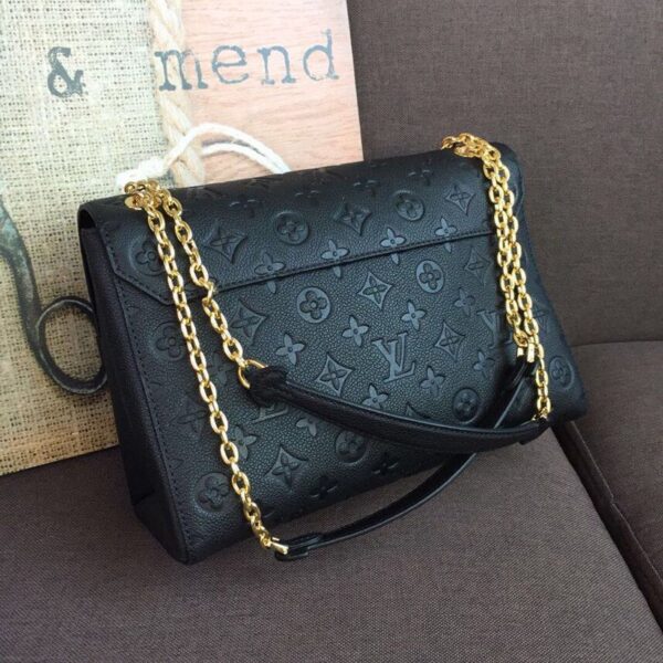Louis Vuitton Vavin MM Bag 25cm Monogram Empreinte Canvas Spring/Summer Collection M44150 Noir - Image 6