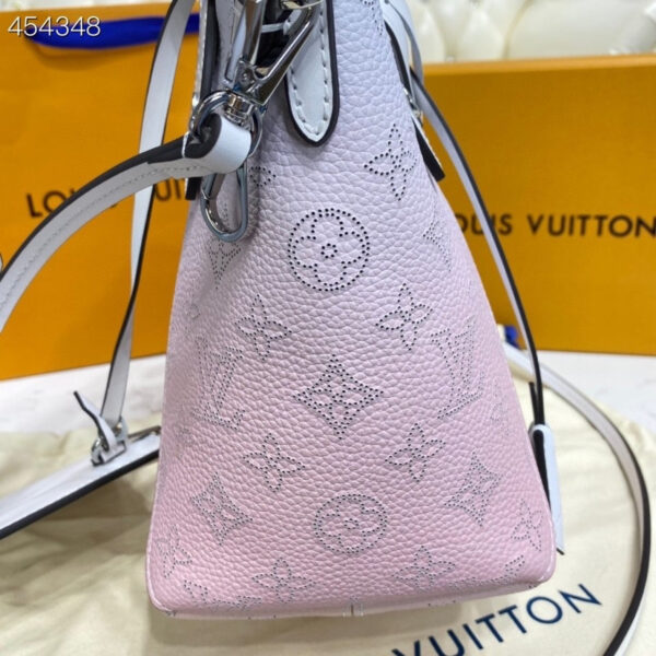 Louis Vuitton Hina PM Bag 22cm Mahina Calfskin Leather Spring/Summer Collection M57858 Gradient Pink - Image 2