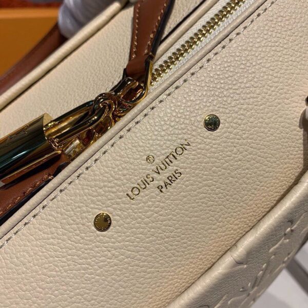 Louis Vuitton Speedy Bandouliere Bag 25cm Monogram Empreinte Leather Spring/Summer Collection M44736, Cr?me Caramel - Image 9