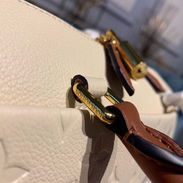 Louis Vuitton Speedy Bandouliere Bag 25cm Monogram Empreinte Leather Spring/Summer Collection M44736, Cr?me Caramel - Image 6