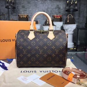 Louis Vuitton Speedy Bag 25cm Monogram Canvas Spring/Summer Collection M41109, Brown