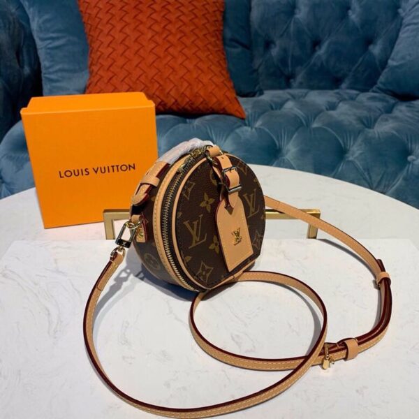 Louis Vuitton Mini Bo?te Chapeau Bag 16cm Monogram Canvas Spring/Summer Collection M44699, Brown - Image 3