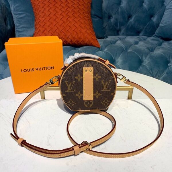Louis Vuitton Mini Bo?te Chapeau Bag 16cm Monogram Canvas Spring/Summer Collection M44699, Brown - Image 4