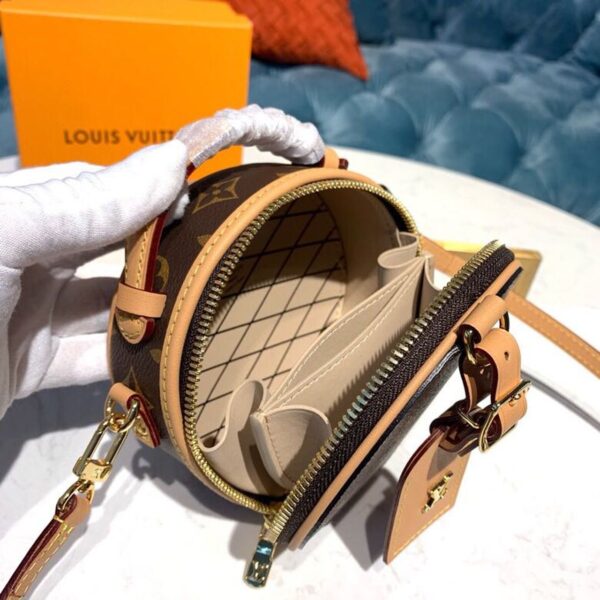 Louis Vuitton Mini Bo?te Chapeau Bag 16cm Monogram Canvas Spring/Summer Collection M44699, Brown - Image 7