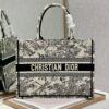 Christina Dior Medium Book Tote Bag 36cm Black/White