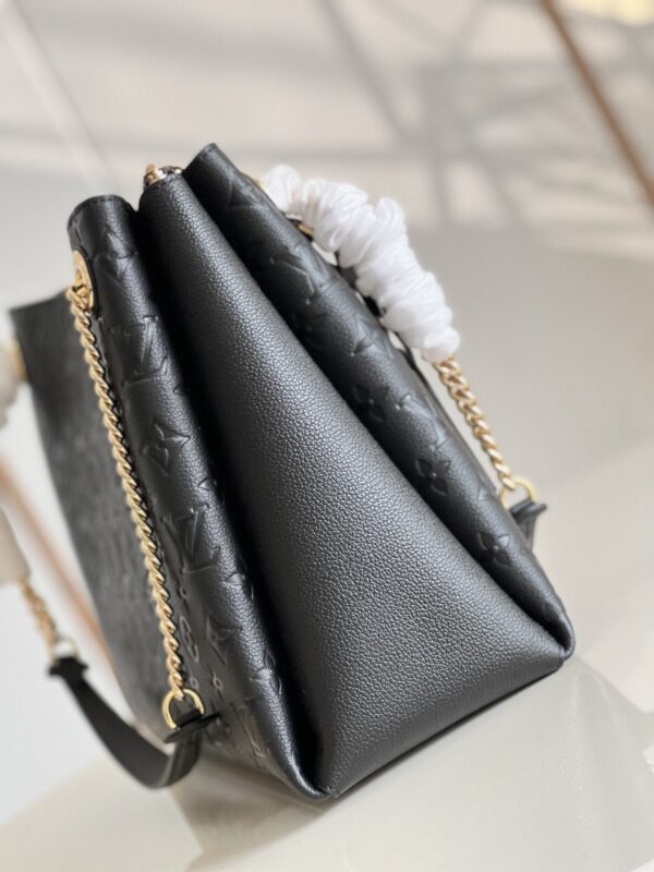 Louis Vuitton Black Monogram Canvas Surene MM Bag 36cm Black - Image 6
