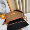 Louis Vuitton Dauphine MM Monogram And Monogram Reverse Canvas By Nicolas Ghesquière For The Cruise Collection, Women’s Handbags, Shoulder Bags 25cm LV M45958 - Image 2