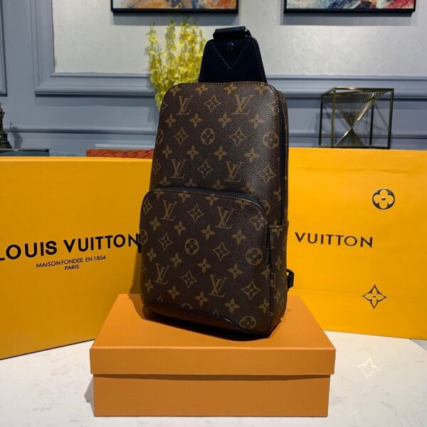 Louis Vuitton Avenue Sling Bag 32cm Monogram Canvas Spring/Summer Collection M41719, Brown - Image 3