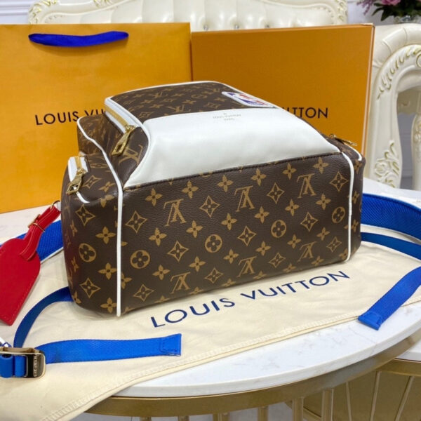 Louis Vuitton x NBA New Backpack 40cm Monogram Canvas Spring/Summer Collection M45581, Brown - Image 3