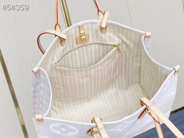 Louis Vuitton OnTheGo GM Bag 42cm Monogram Canvas Spring/Summer Collection M57640 Mist - Image 7