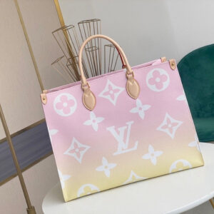 Louis Vuitton OnTheGo GM Bag 42cm Monogram Canvas Spring/Summer Collection M57641, Light Pink