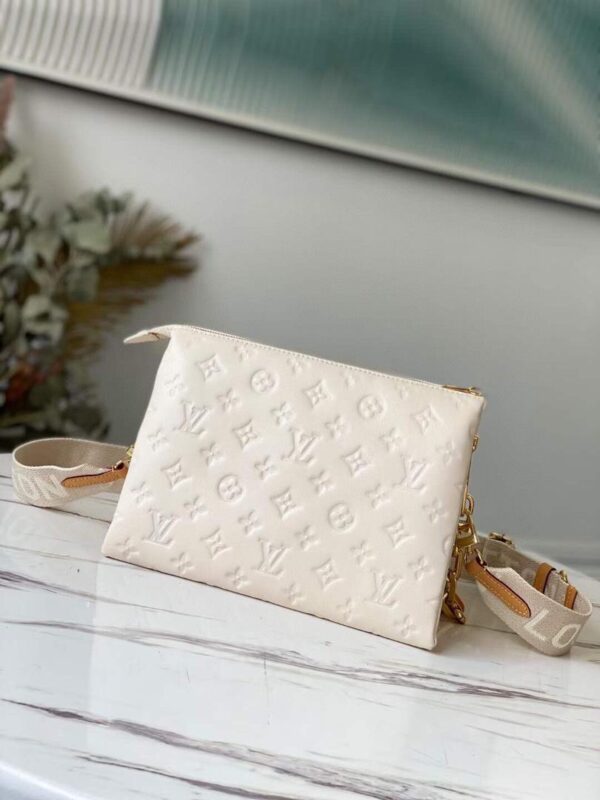Louis Vuitton Coussin PM Monogram 10.2 Inches White - Image 3
