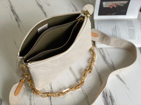 Louis Vuitton Coussin PM Monogram 10.2 Inches White - Image 8