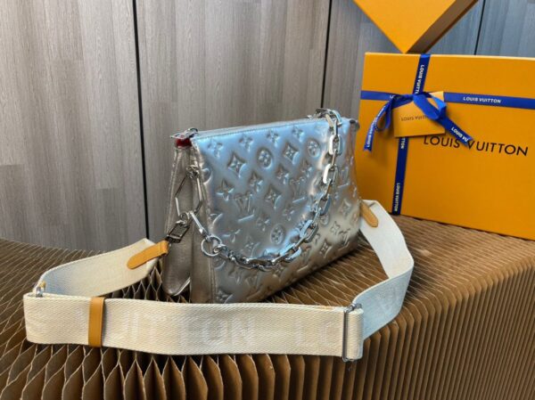 Louis Vuitton Coussin PM Monogram 10.2 Inches Silver - Image 2
