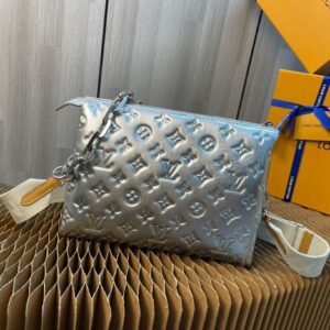 Louis Vuitton Coussin PM Monogram 10.2 Inches Silver