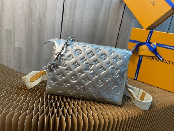 Louis Vuitton Coussin PM Monogram 10.2 Inches Silver