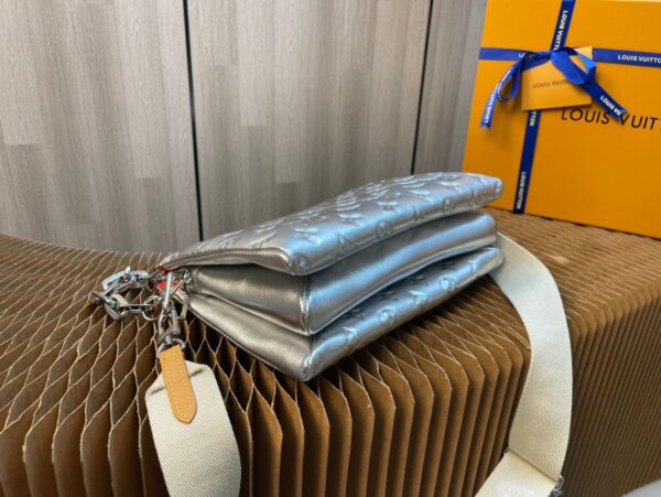 Louis Vuitton Coussin PM Monogram 10.2 Inches Silver - Image 4