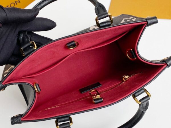 Louis Vuitton Handle Bag 25cm Black - Image 5