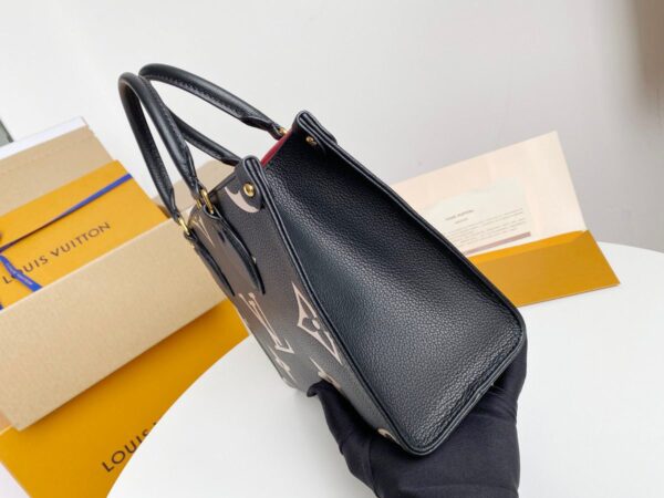 Louis Vuitton Handle Bag 25cm Black - Image 3