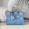 Louis Vuitton By The Pool OnTheGo MM Bag 35cm Monogram Empreinte Canvas Leather Spring/Summer Collection Blue