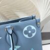 Louis Vuitton By The Pool OnTheGo MM Bag 35cm Monogram Empreinte Canvas Leather Spring/Summer Collection Blue - Image 4