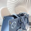 Louis Vuitton By The Pool OnTheGo MM Bag 35cm Monogram Empreinte Canvas Leather Spring/Summer Collection Blue - Image 3