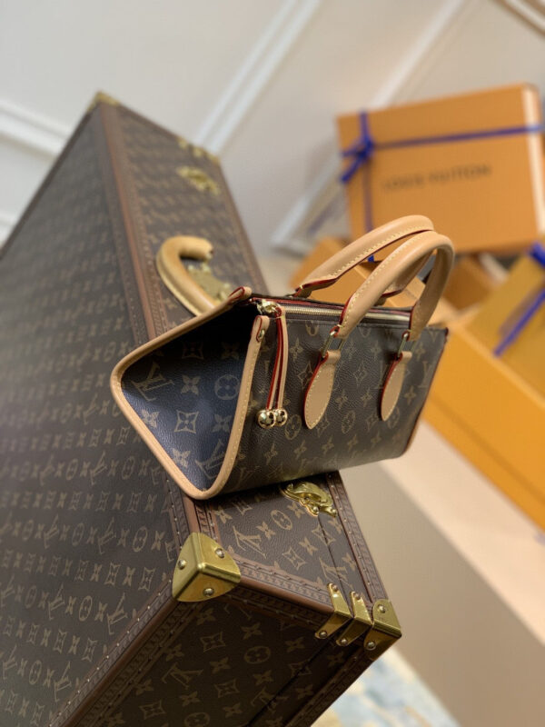 Louis Vuitton M40009 Handlebag 30cm Brown - Image 6