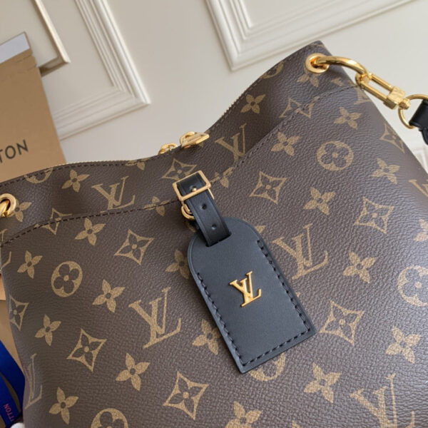 Louis Vuitton Odeon PM Monogram Canvas 28cm Black - Image 3