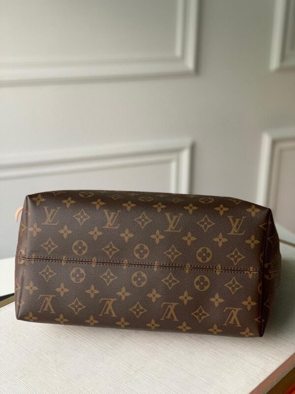 Louis Vuitton Lena MM Bag 34cm Monogram Canvas Fall/Winter Collection M42267, Brown - Image 3