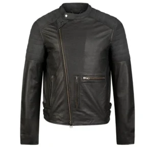 Burnet Leather Biker Jacket