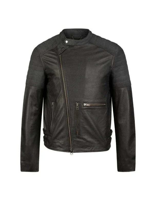 Burnet Leather Biker Jacket