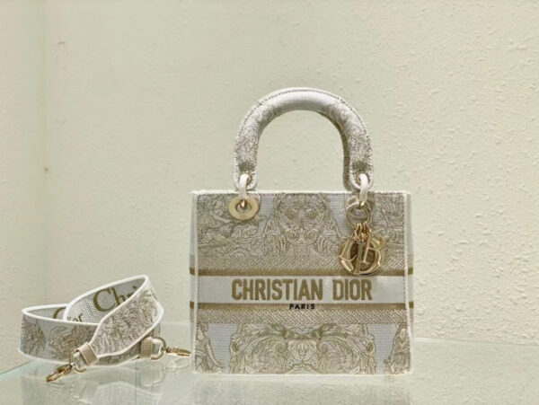 Christian Dior Medium Lady D-Lite Bag 24cm - Image 8