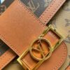 Louis Vuitton Dauphine MM Monogram And Monogram Reverse Canvas By Nicolas Ghesquière For The Cruise Collection, Women’s Handbags, Shoulder Bags 25cm LV M45958 - Image 3