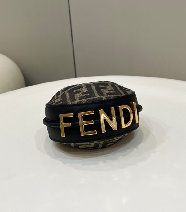 Fendi Nano Fendigraphy 17cm Brown - Image 6